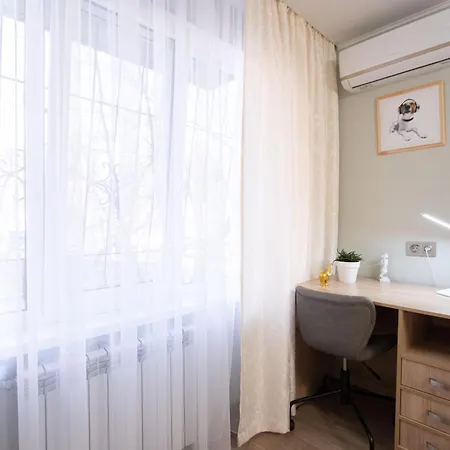 Cosy Nadezhda Apartment On The Jibek Joly Street Almaty Exterior photo